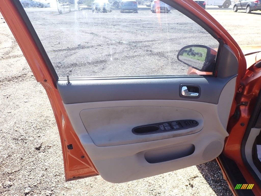2007 Cobalt LT Sedan - Sunburst Orange Metallic / Gray photo #14