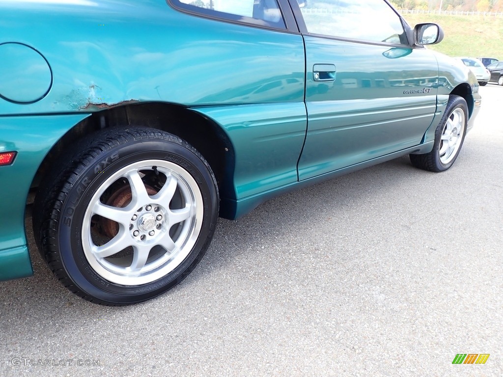 1996 Grand Am GT Coupe - Medium Green Blue Metallic / Pewter photo #11