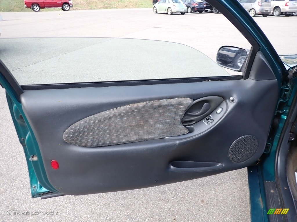 1996 Grand Am GT Coupe - Medium Green Blue Metallic / Pewter photo #12