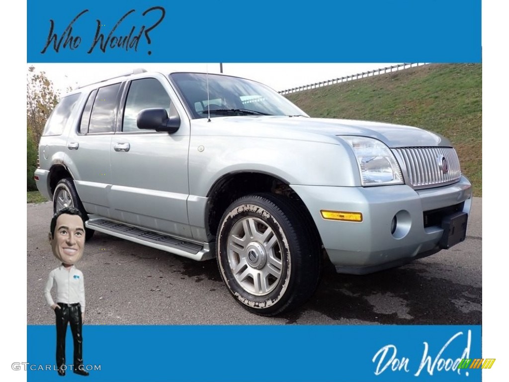 2005 Mountaineer V6 AWD - Silver Birch Metallic / Medium Dark Parchment photo #1