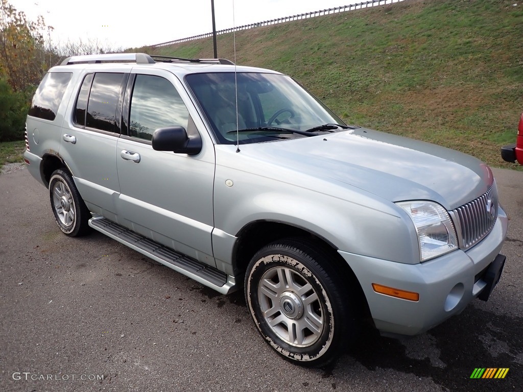 2005 Mountaineer V6 AWD - Silver Birch Metallic / Medium Dark Parchment photo #2