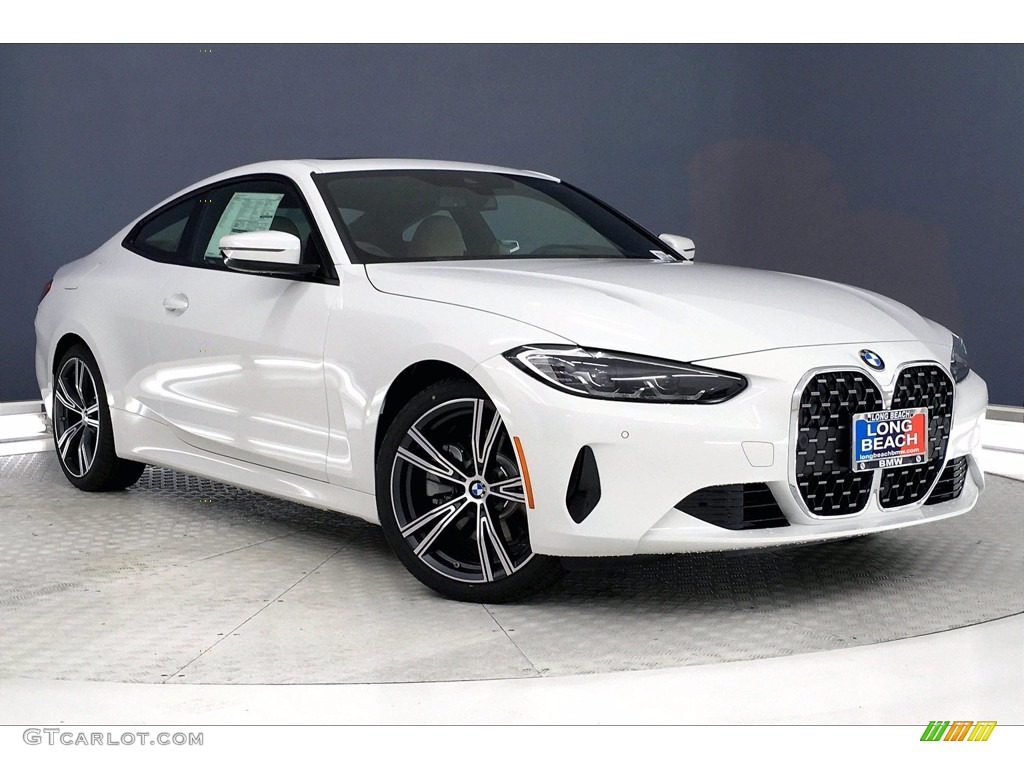 Alpine White 2021 BMW 4 Series 430i Coupe Exterior Photo #139963768