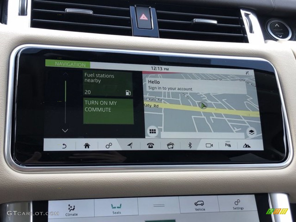 2020 Range Rover Sport HSE - Portofino Blue Metallic / Almond/Espresso photo #24