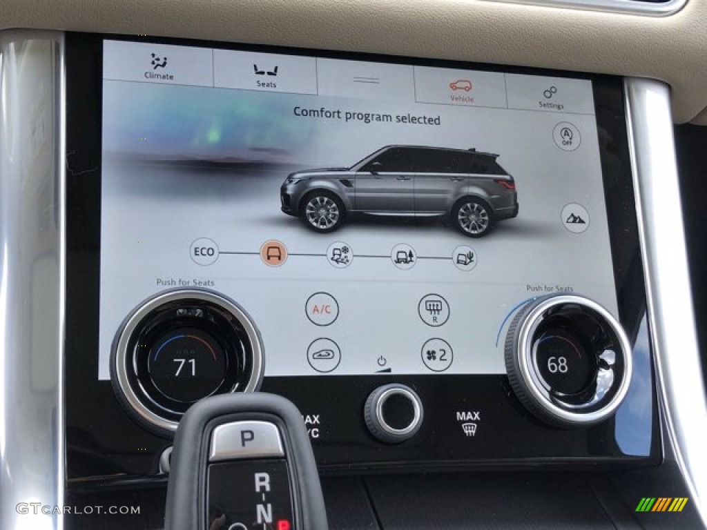 2020 Range Rover Sport HSE - Portofino Blue Metallic / Almond/Espresso photo #26