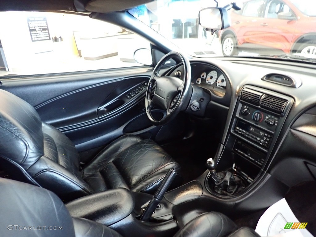 1996 Mustang SVT Cobra Convertible - Black / Black photo #9