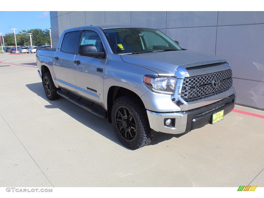 2021 Tundra SR5 CrewMax 4x4 - Silver Sky Metallic / Sand Beige photo #2