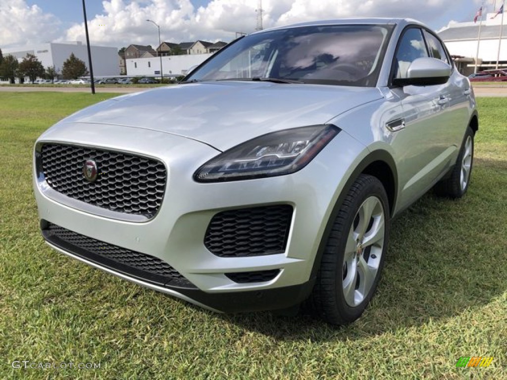 Indus Silver Metallic 2020 Jaguar E-PACE Standard E-PACE Model Exterior Photo #139965739