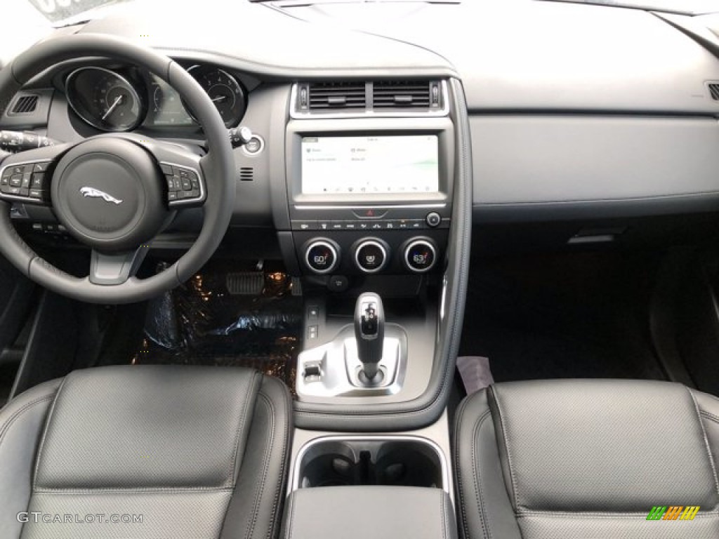 2020 Jaguar E-PACE Standard E-PACE Model Ebony Dashboard Photo #139965790