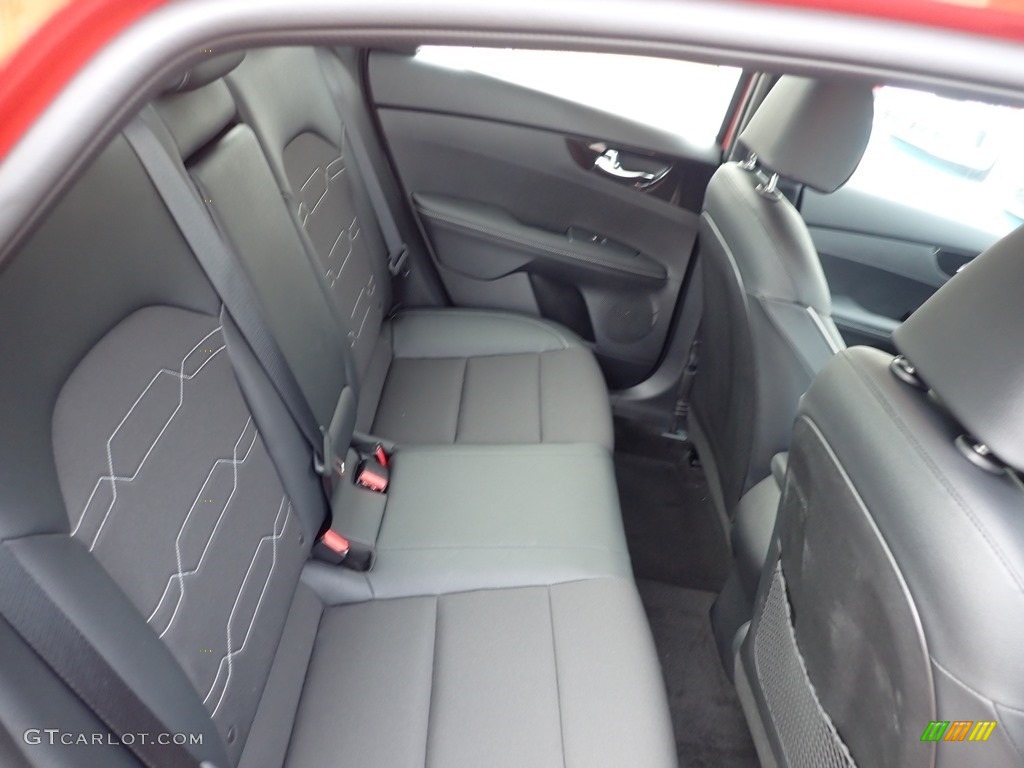 Black Interior 2021 Kia Forte GT-Line Photo #139965793