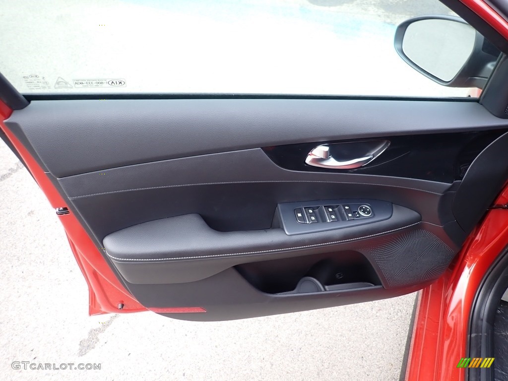 2021 Kia Forte GT-Line Black Door Panel Photo #139965847
