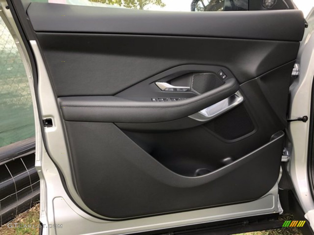 2020 Jaguar E-PACE Standard E-PACE Model Ebony Door Panel Photo #139965925