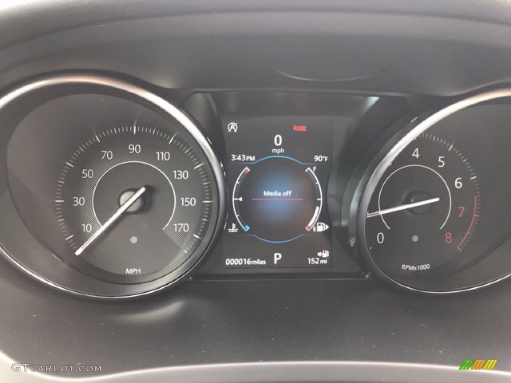 2020 Jaguar E-PACE Standard E-PACE Model Gauges Photos