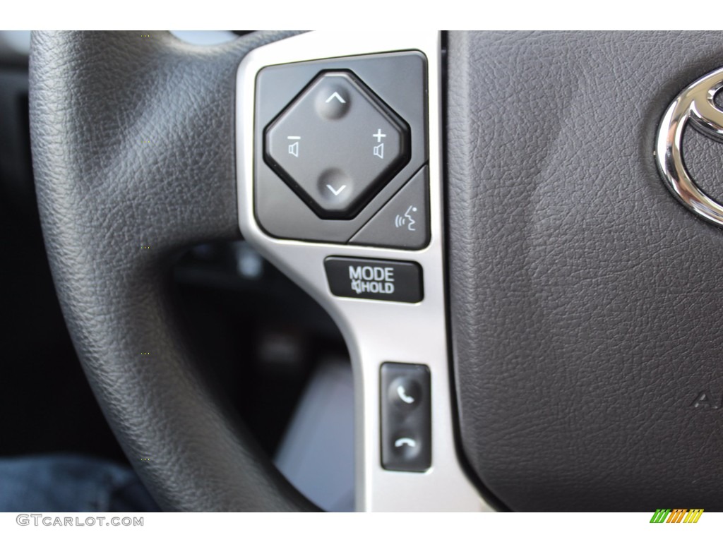 2021 Toyota Tundra SR5 CrewMax Graphite Steering Wheel Photo #139966093