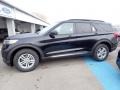 2020 Agate Black Metallic Ford Explorer XLT 4WD  photo #6