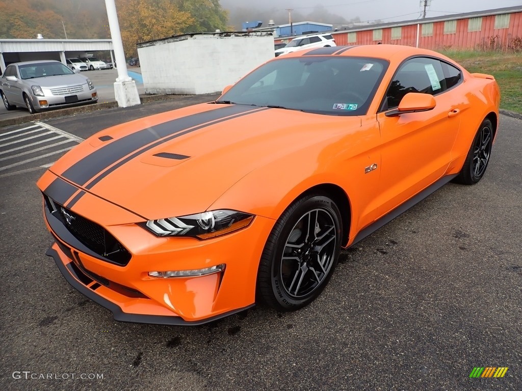 Twister Orange 2020 Ford Mustang GT Fastback Exterior Photo #139966678