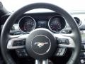 Ebony 2020 Ford Mustang GT Fastback Steering Wheel