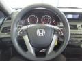 2008 Honda Accord Black Interior Steering Wheel Photo