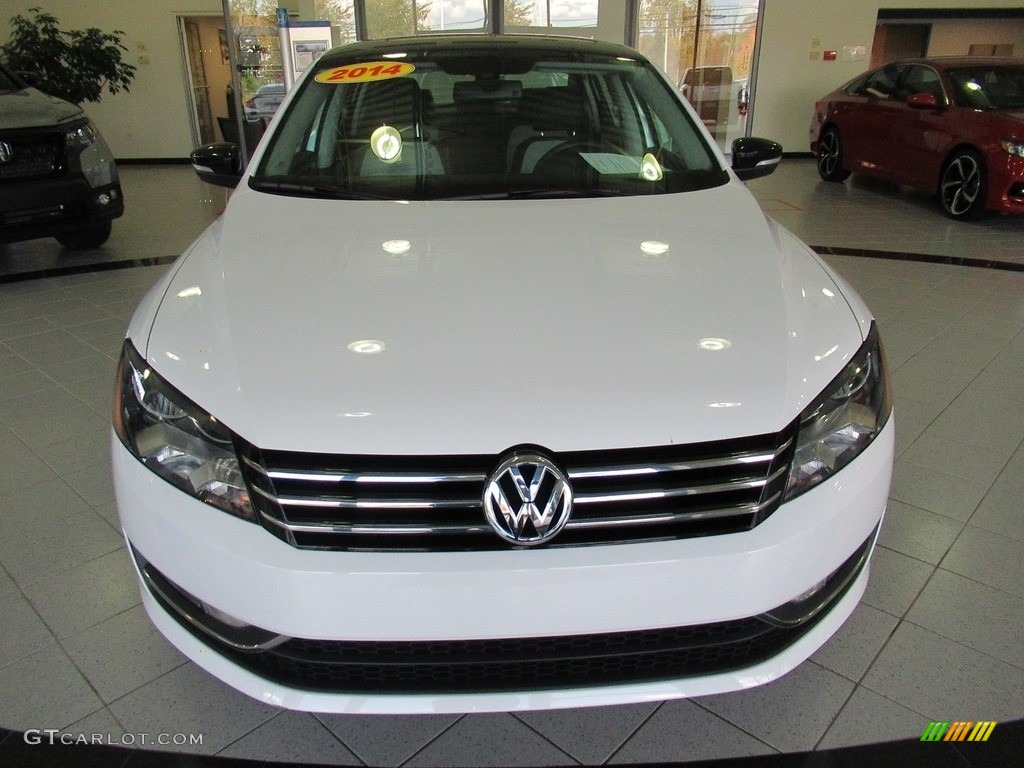 Candy White 2014 Volkswagen Passat 1.8T Sport Exterior Photo #139967632