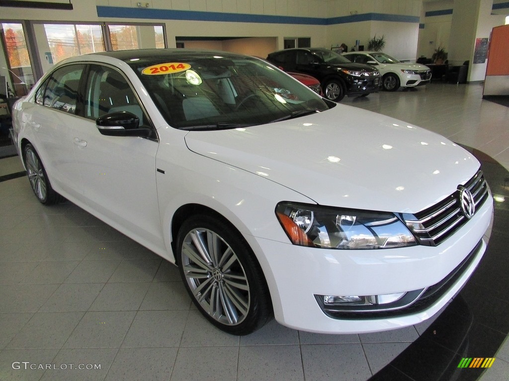 Candy White 2014 Volkswagen Passat 1.8T Sport Exterior Photo #139967644