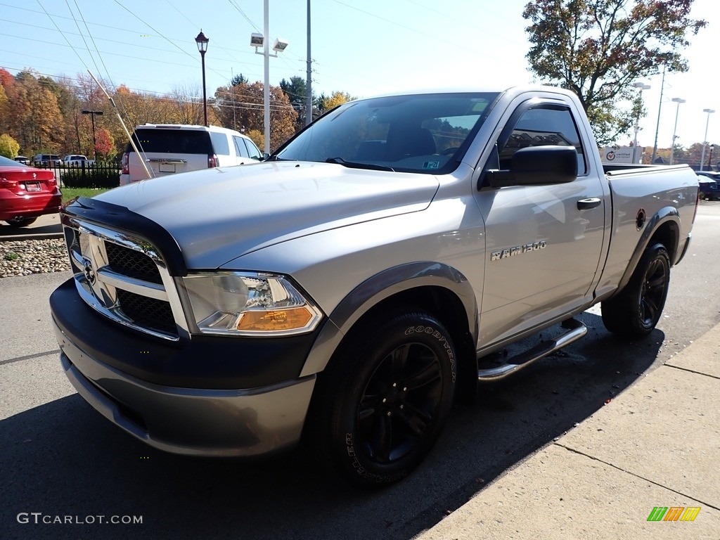 Bright Silver Metallic 2011 Dodge Ram 1500 SLT Regular Cab 4x4 Exterior Photo #139968157