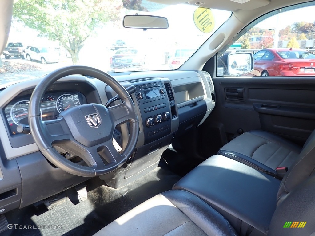 Dark Slate Gray/Medium Graystone Interior 2011 Dodge Ram 1500 SLT Regular Cab 4x4 Photo #139968253