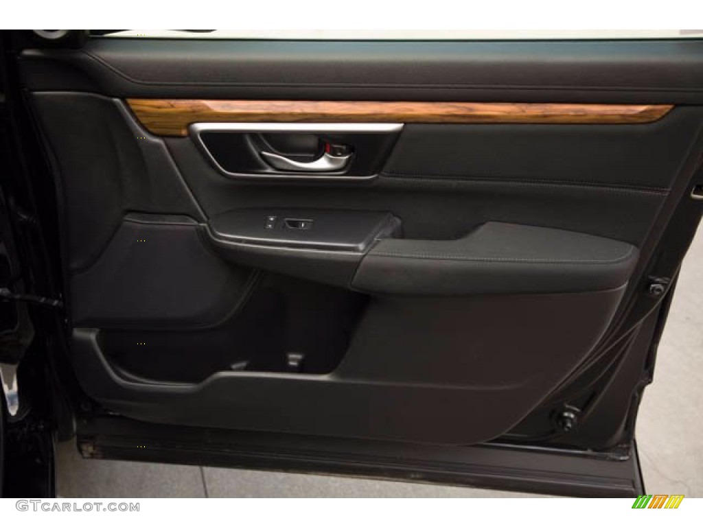 2018 CR-V EX - Crystal Black Pearl / Black photo #32