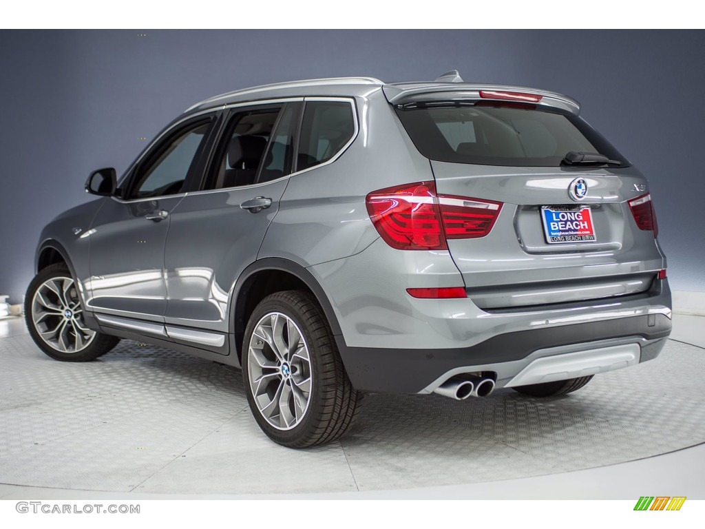 2017 X3 sDrive28i - Space Gray Metallic / Black photo #10