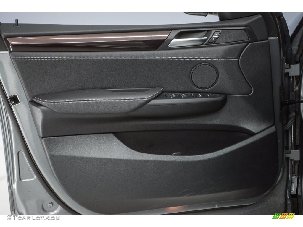 2017 X3 sDrive28i - Space Gray Metallic / Black photo #18