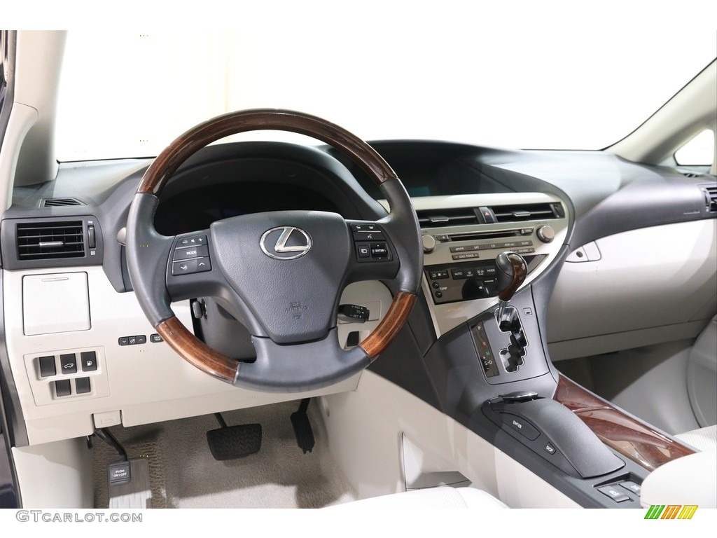 2010 RX 350 AWD - Black Sapphire Pearl / Light Gray/Espresso Birds-Eye Maple photo #6