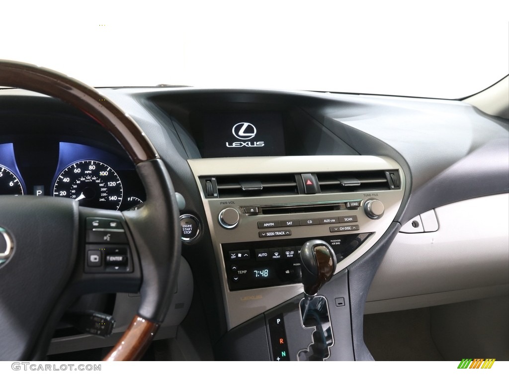 2010 RX 350 AWD - Black Sapphire Pearl / Light Gray/Espresso Birds-Eye Maple photo #9