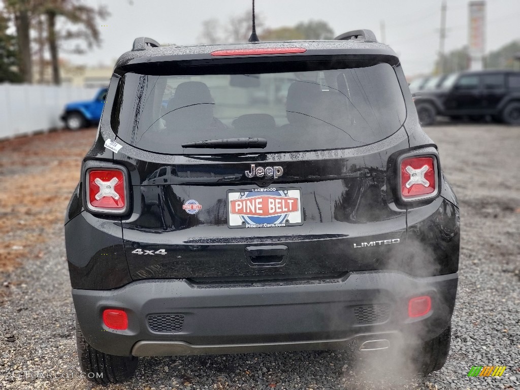 2020 Renegade Limited 4x4 - Black / Black photo #7