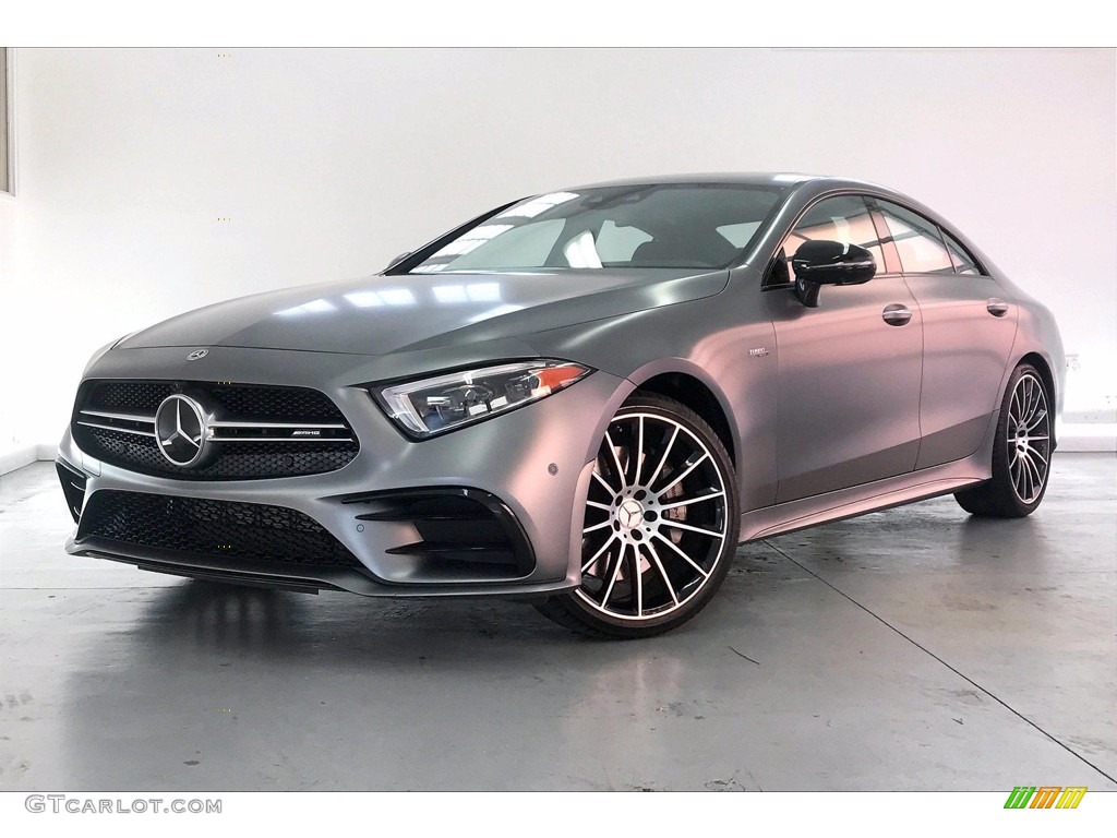designo Selenite Grey Magno (Matte) 2019 Mercedes-Benz CLS AMG 53 4Matic Coupe Exterior Photo #139971433