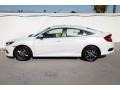 2020 Platinum White Pearl Honda Civic EX Sedan  photo #5