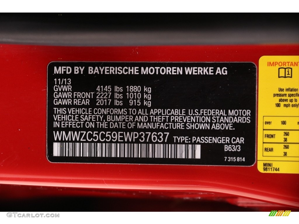 2014 Cooper S Countryman All4 AWD - Blazing Red Metallic / Carbon Black photo #18