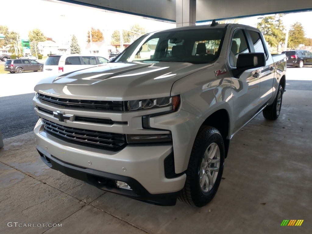 2020 Silverado 1500 RST Crew Cab 4x4 - Silver Ice Metallic / Jet Black photo #8