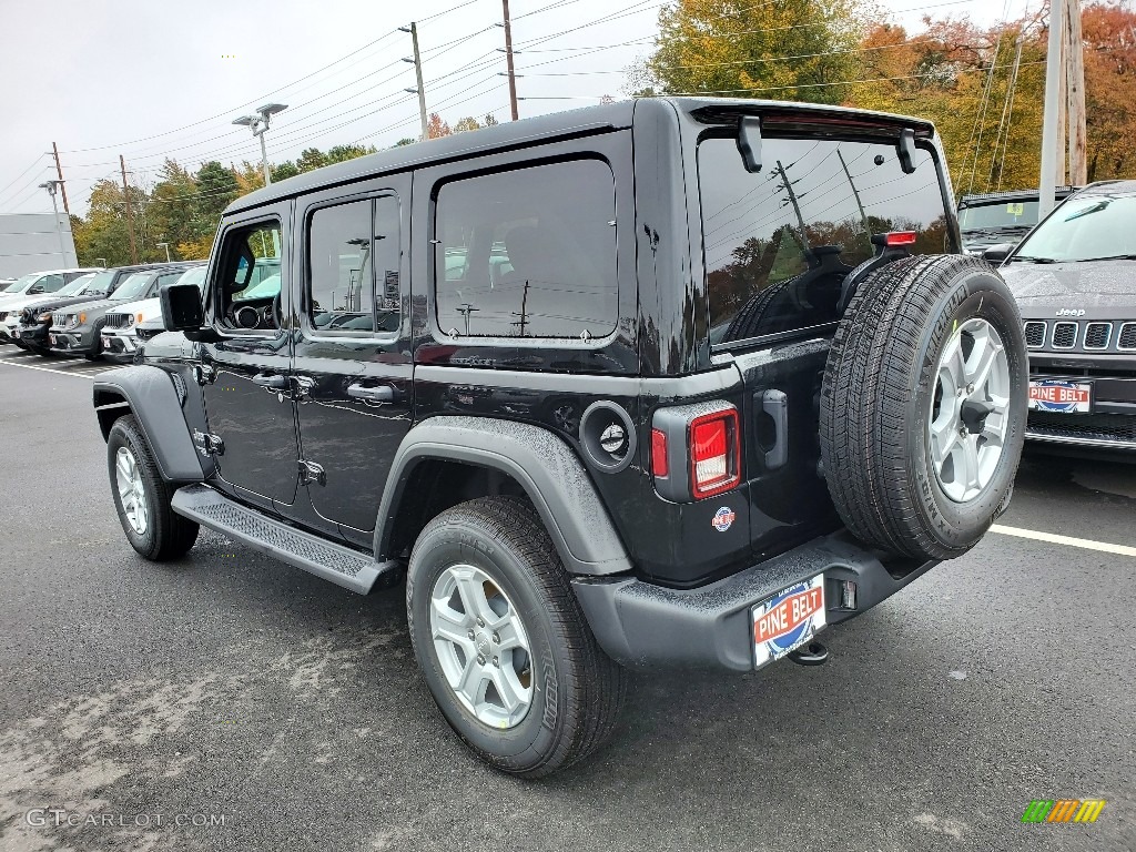 2021 Wrangler Unlimited Sport 4x4 - Black / Black photo #4