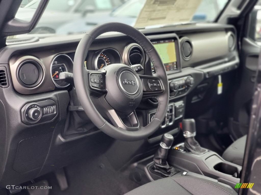 2021 Wrangler Unlimited Sport 4x4 - Black / Black photo #7