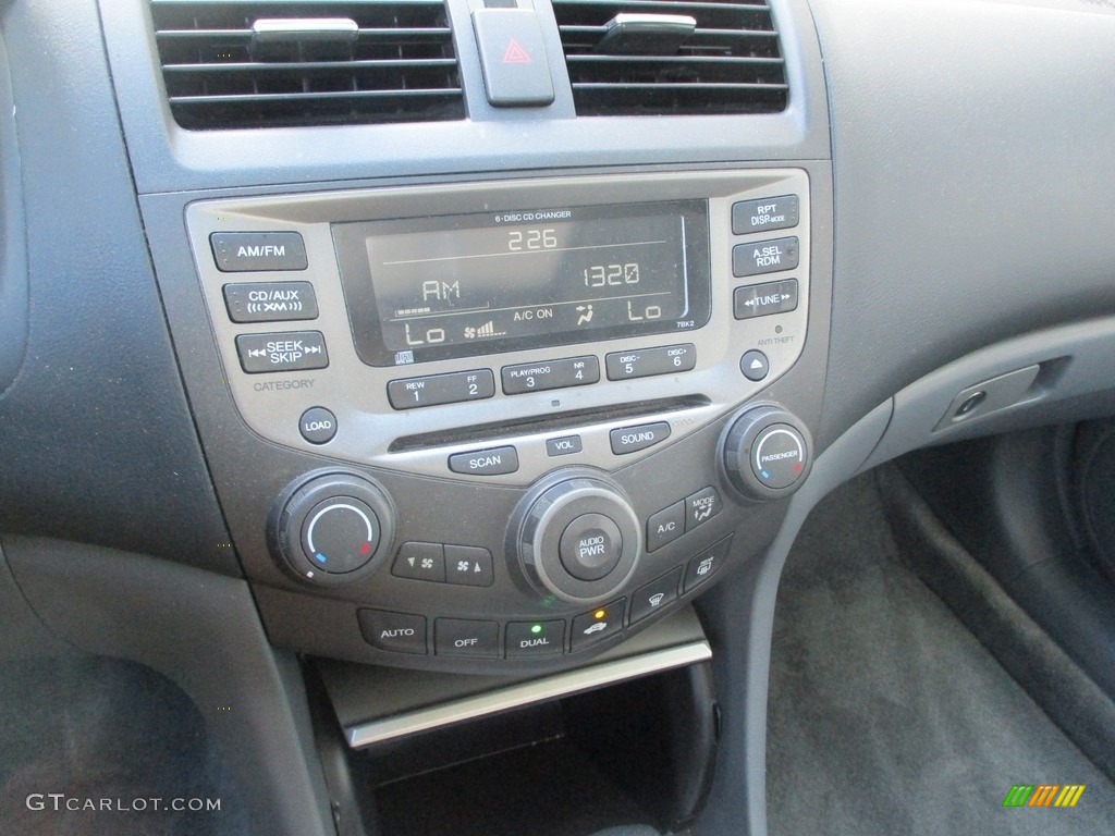 2007 Accord EX-L V6 Sedan - Cool Blue Metallic / Gray photo #15