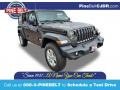2021 Granite Crystal Metallic Jeep Wrangler Unlimited Sport 4x4  photo #1
