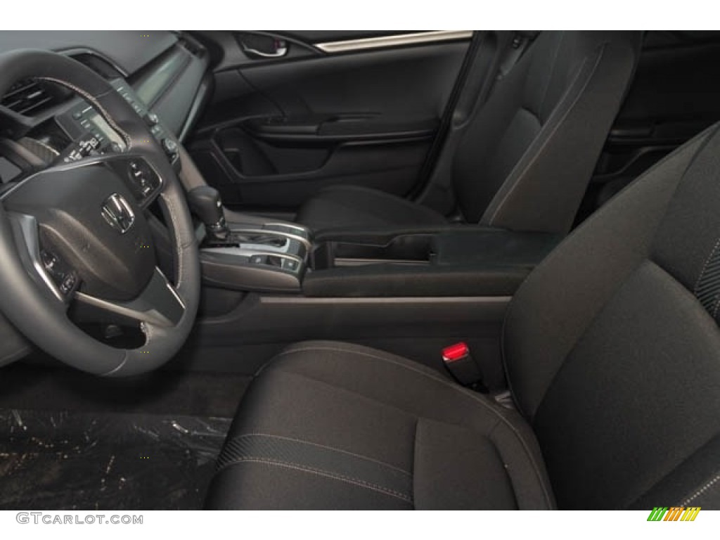 2021 Civic Sport Hatchback - Crystal Black Pearl / Black photo #15