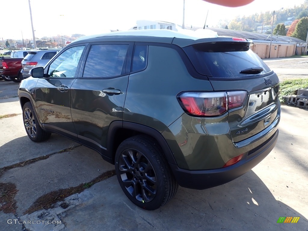 2021 Compass 80th Special Edition 4x4 - Olive Green Pearl / Black photo #2