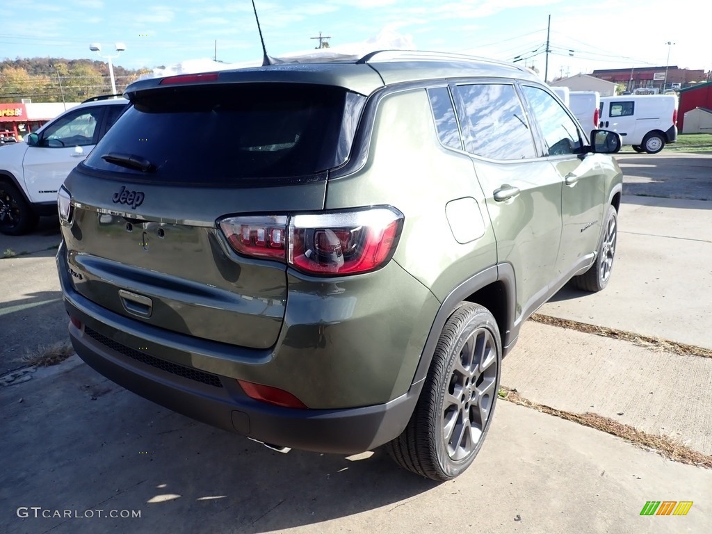 2021 Compass 80th Special Edition 4x4 - Olive Green Pearl / Black photo #4