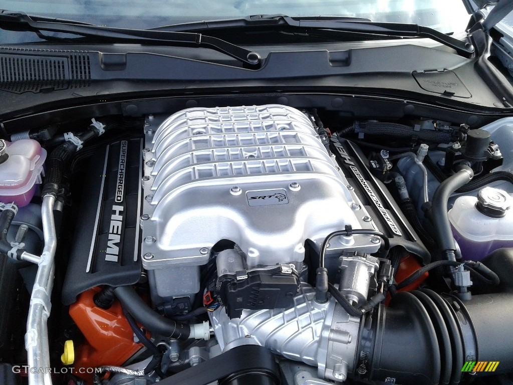 2020 Dodge Charger SRT Hellcat Widebody 6.2 Liter Supercharged HEMI OHV 16-Valve VVT V8 Engine Photo #139974268