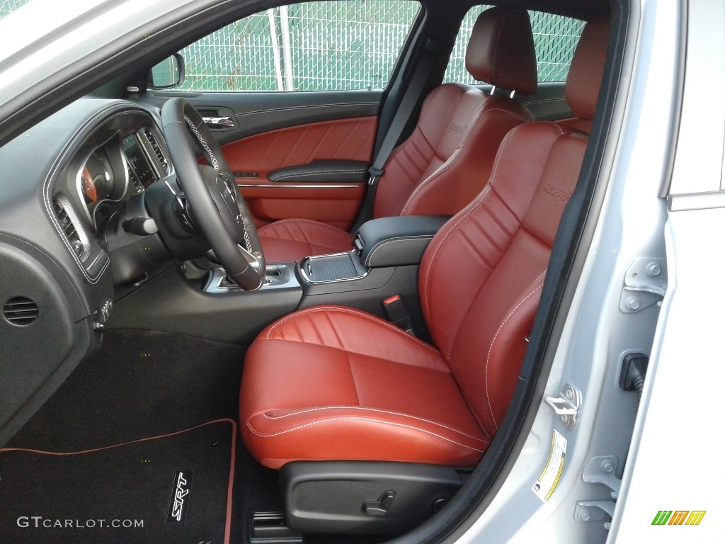 Black/Demonic Red Interior 2020 Dodge Charger SRT Hellcat Widebody Photo #139974292