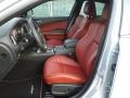 Black/Demonic Red 2020 Dodge Charger SRT Hellcat Widebody Interior Color