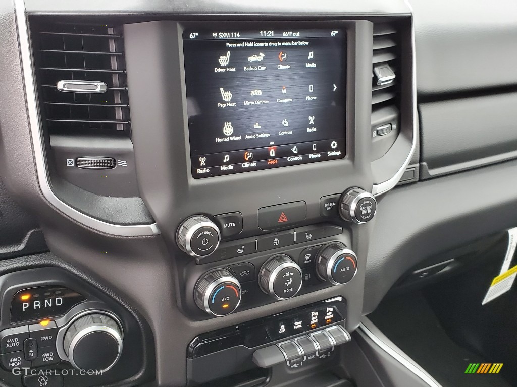 2021 Ram 1500 Big Horn Quad Cab 4x4 Controls Photo #139974664