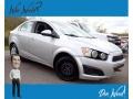 Silver Ice Metallic 2013 Chevrolet Sonic LT Sedan