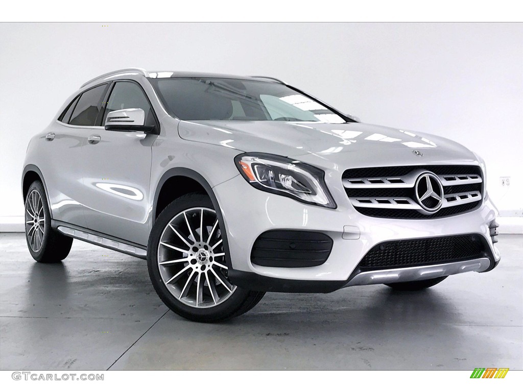 Polar Silver Metallic 2018 Mercedes-Benz GLA 250 4Matic Exterior Photo #139975295