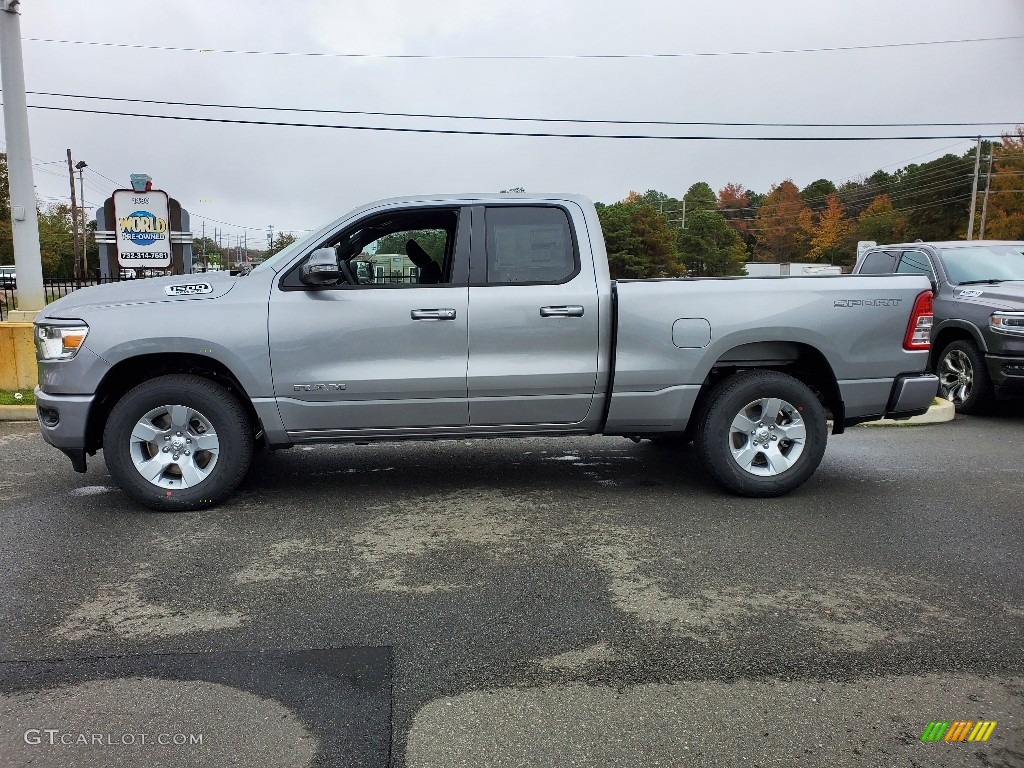 Billet Silver Metallic 2021 Ram 1500 Big Horn Quad Cab 4x4 Exterior Photo #139975393