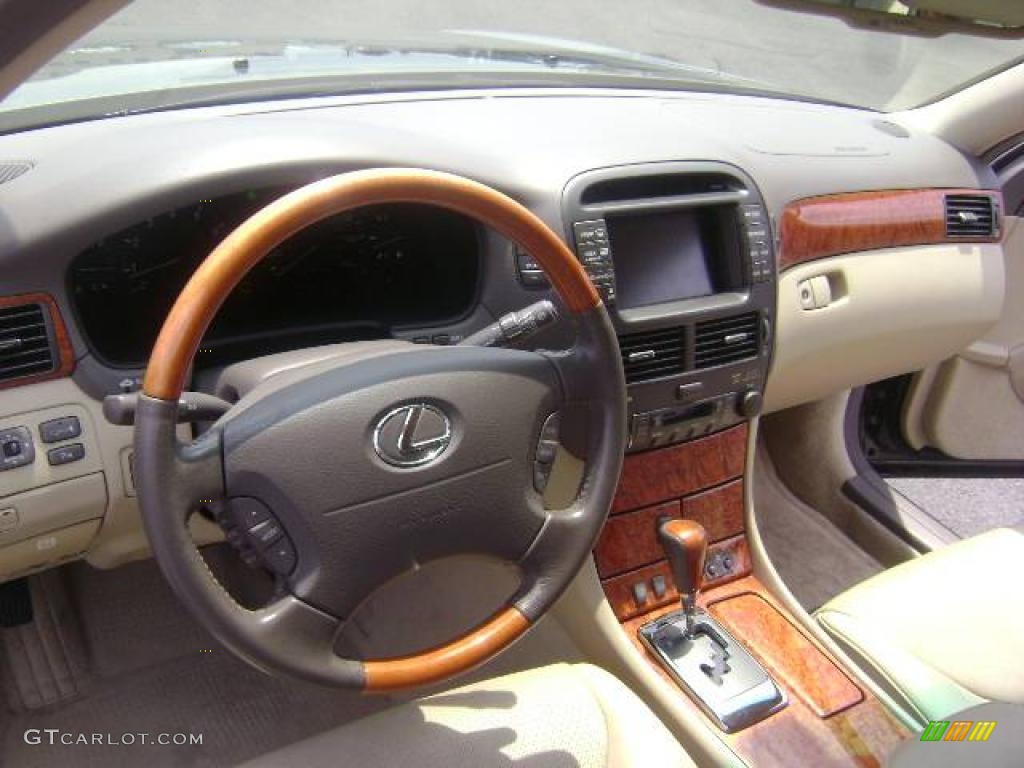 2006 LS 430 - Cypress Green Pearl / Cashmere photo #4